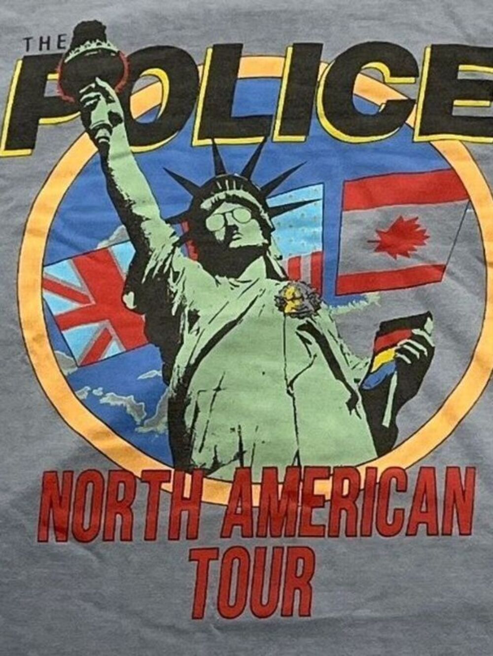 The Police Preowned Large T-shirt